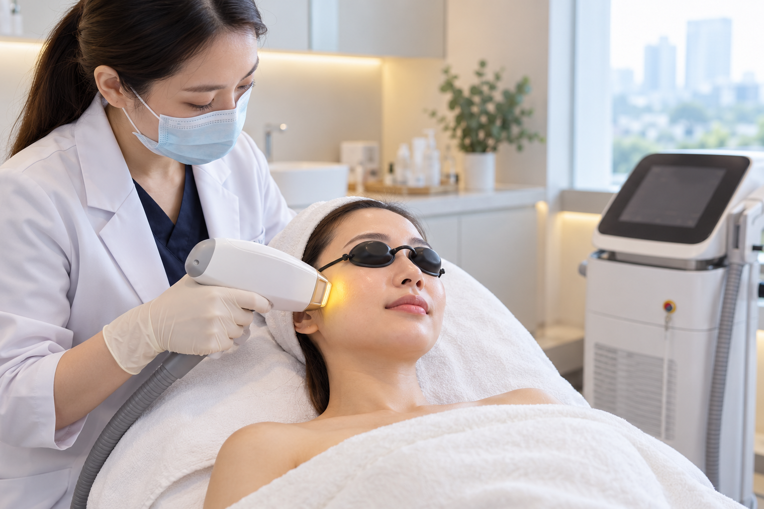Multi types of laser treatments